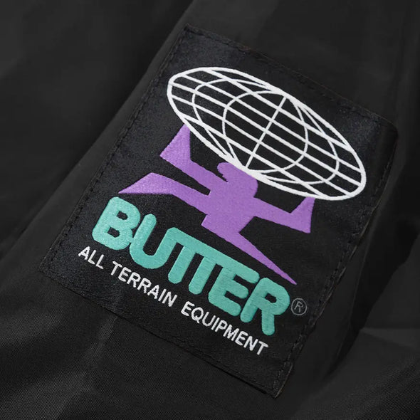 Butter Goods T-Rain Jacket - Black