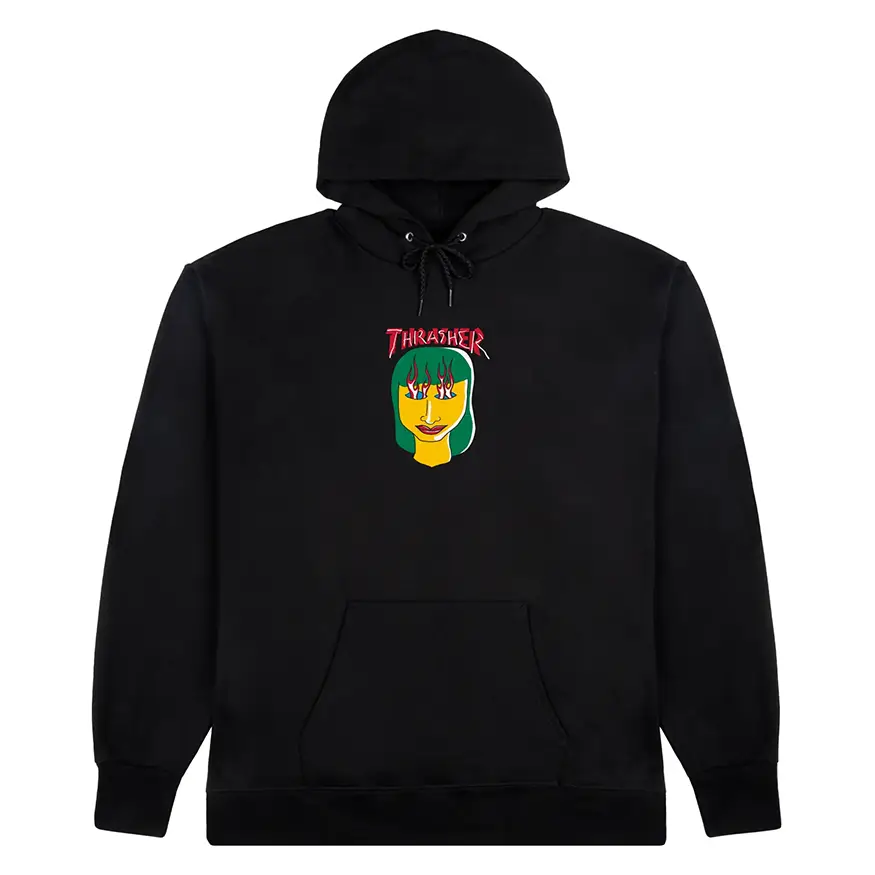 Thrasher Magazine Talk Shit Gonz Hoodie - Black