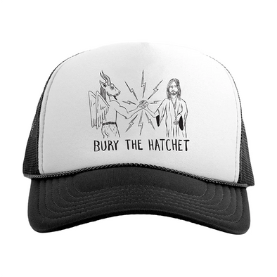 Thrasher Magazine x Toy Machine B.T.H. Trucker Hat - Black