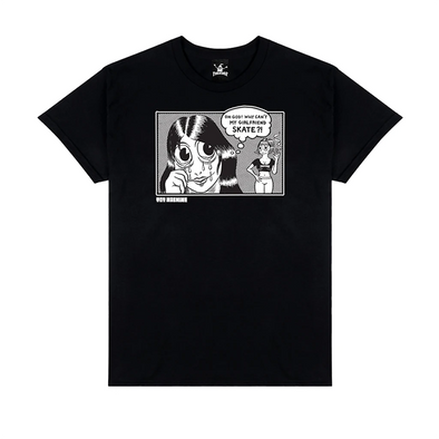 Thrasher Magazine x Toy Machine Girlfriend Tee Shirt - Black