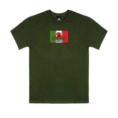 Thrasher Magazine x Toy Machine Hecho Tee Shirt - Forest Green