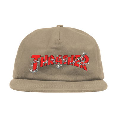 Thrasher Magazine x Daniel Shepard Chains Hat - Black