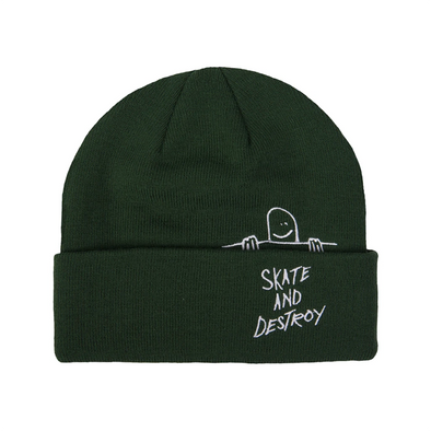 Thrasher Magazine Gonz Sad Fold Beanie - Forest Green