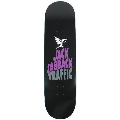 Traffic Skateboards Jack Sabback Sabbath Deck 8.25