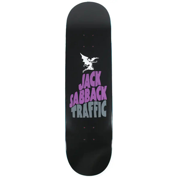 Traffic Skateboards Jack Sabback Sabbath Deck 8.25