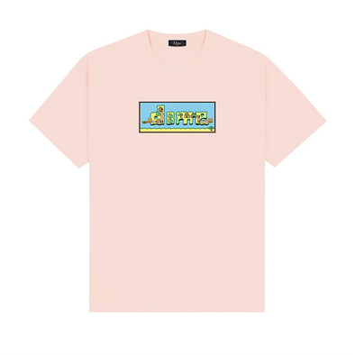 Dime MTL Dime World Tee Shirt - Pale Peach