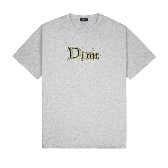 Dime MTL Classic Stone Tee Shirt - Heather Grey