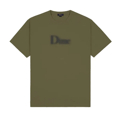 Dime MTL Classic Blurry Tee Shirt - Dark Olive