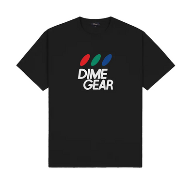 Dime MTL Gear Tee Shirt - Black