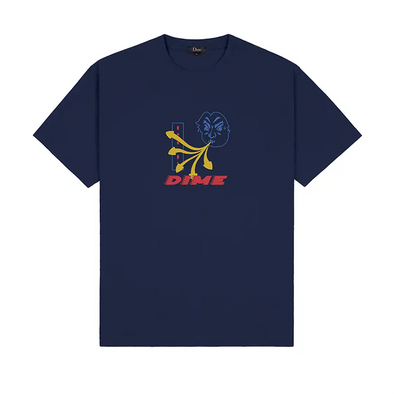 Dime MTL Windy Tee Shirt - Navy