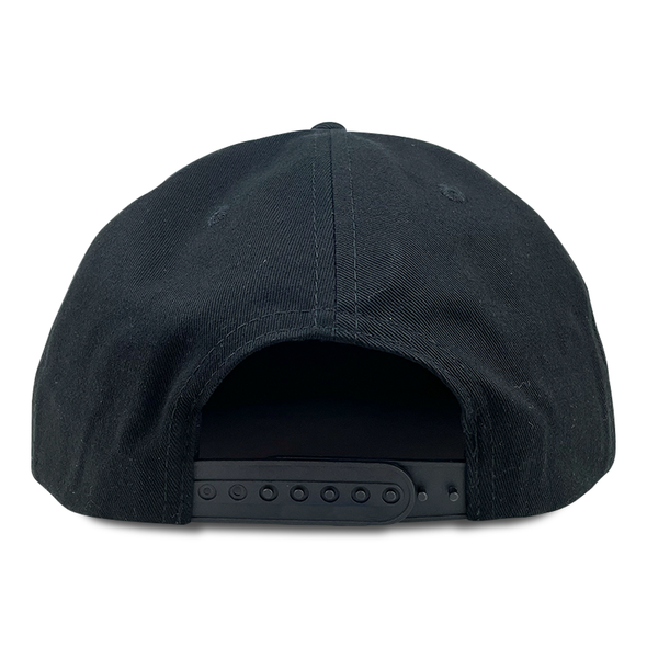 Towers Stairway Snapback Hat- Black