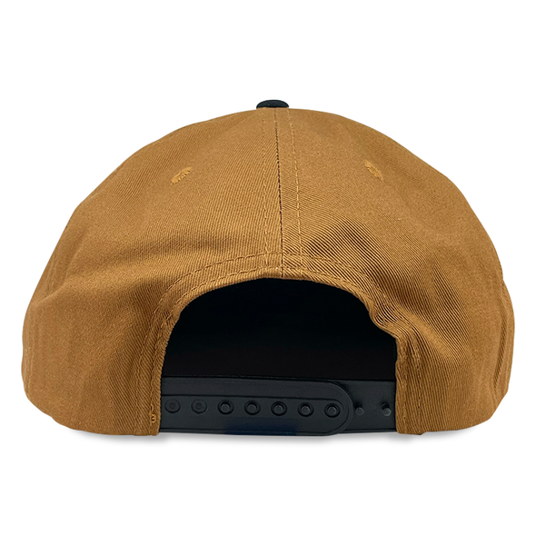 Towers King Snapback Hat- Copper Black