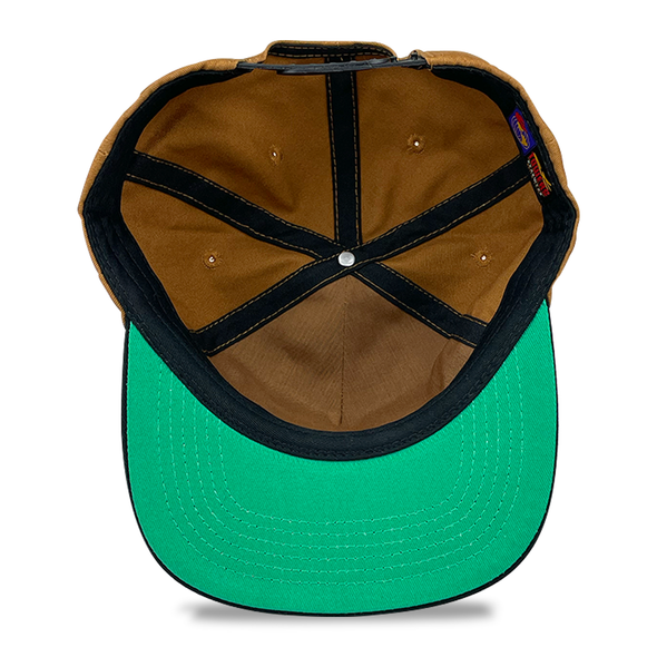 Towers King Snapback Hat- Copper Black