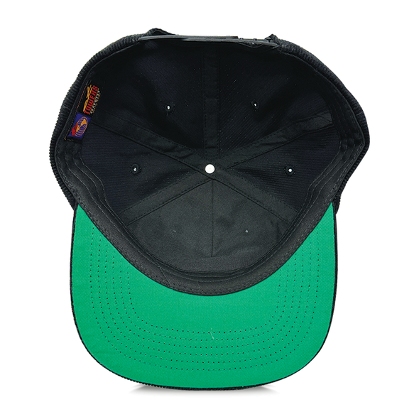 Towers Cobra Corduroy Snapback - Black