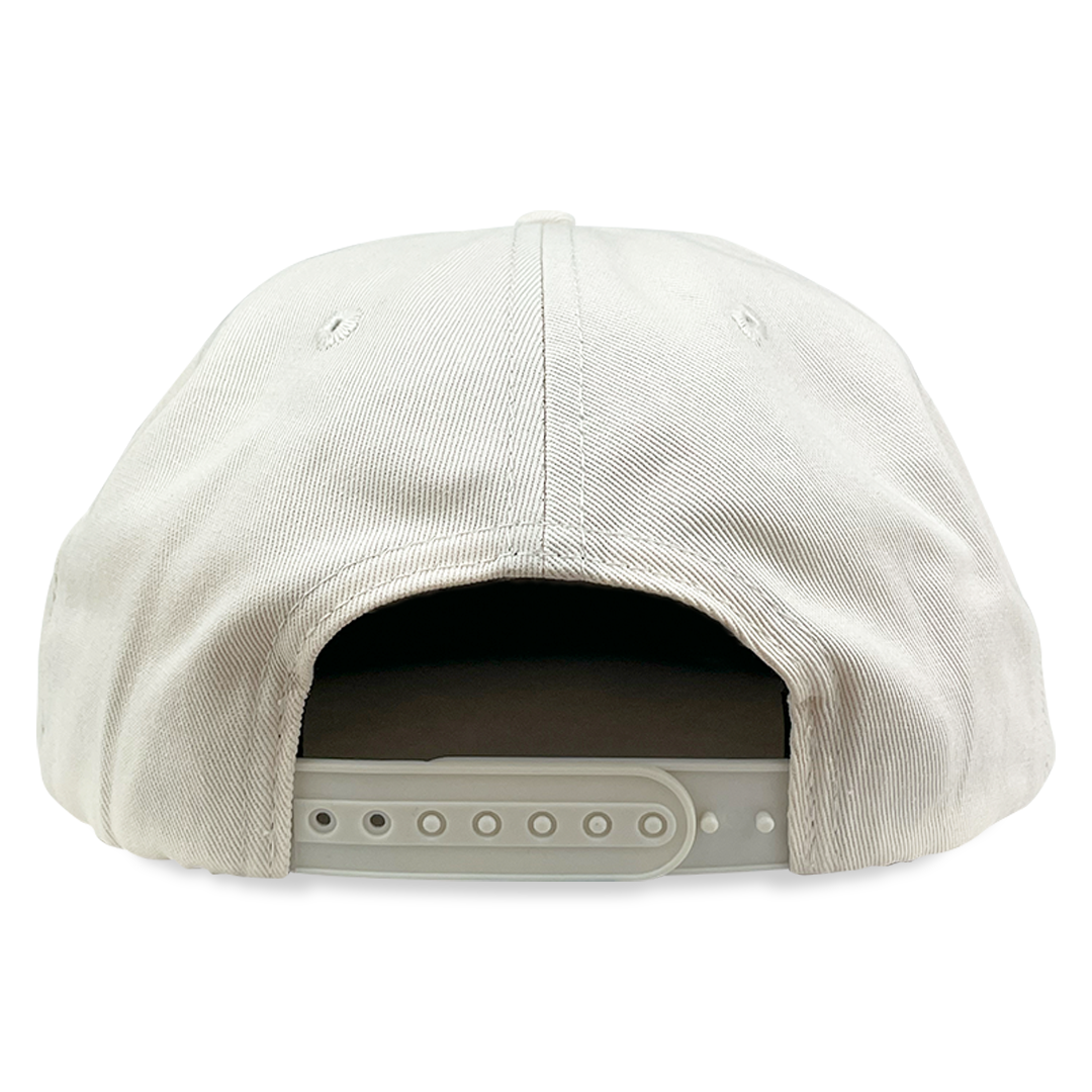 Towers Define Snapback Hat- Cream