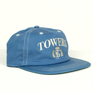 Towers Hand Dyed Stacked II Hat - Royal Blue