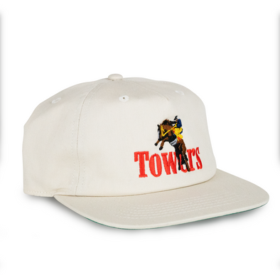 Towers Rodeo Snapback Hat- Cream