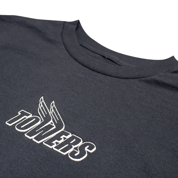 Towers Wings Tee - Black