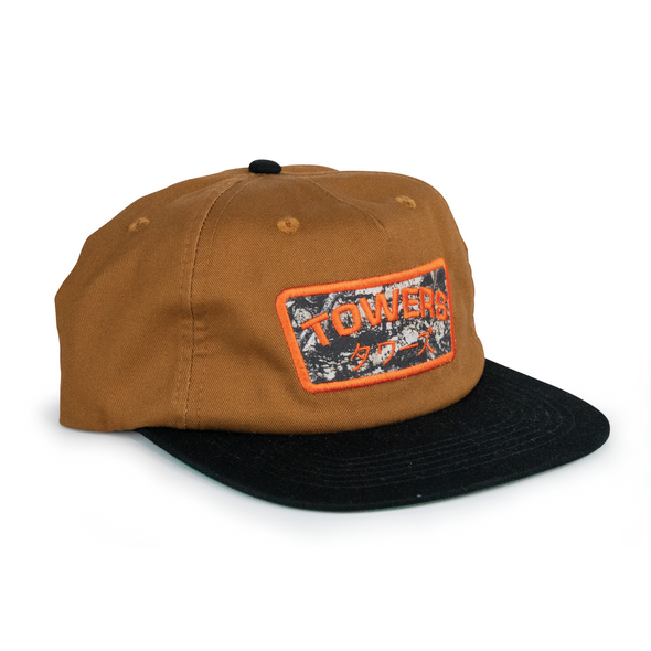 Gorra Towers 312 Snapback - Cobre/Negro