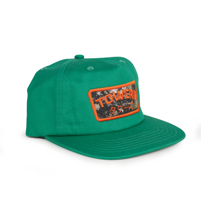 Towers Branch Patch Snapback Hat- Field Green