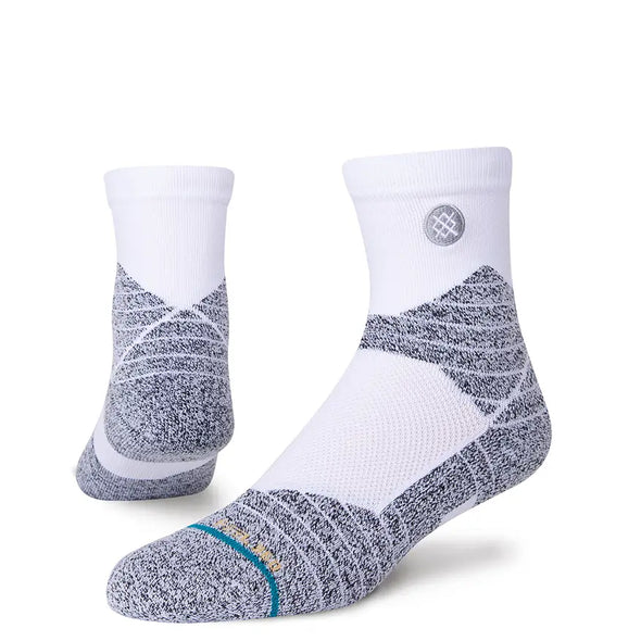 Stance Icon Sport Quarter Socks - White