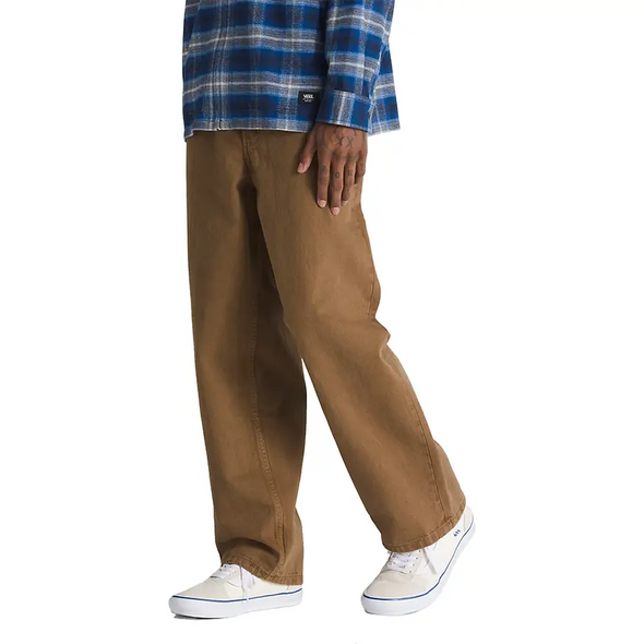 Vans Skate Check-5 Baggy Denim Pants - Sepia