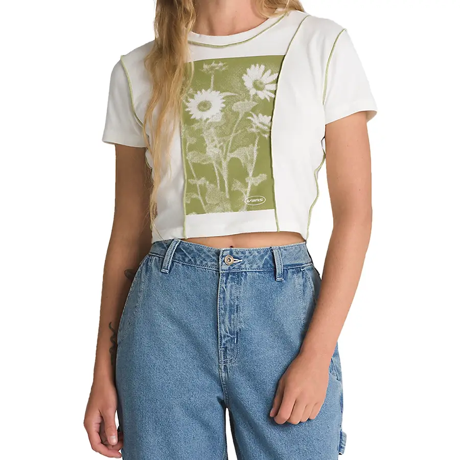 Vans cropped shirt sales