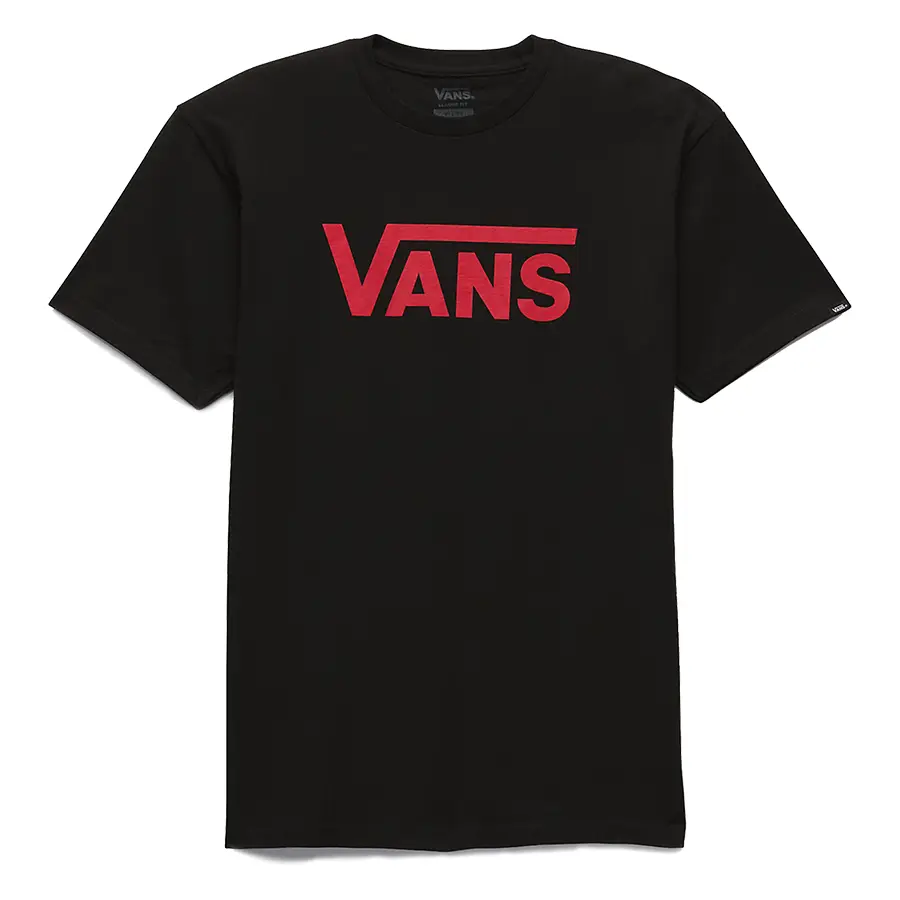 Camisa con logo clásico de Vans - Negro