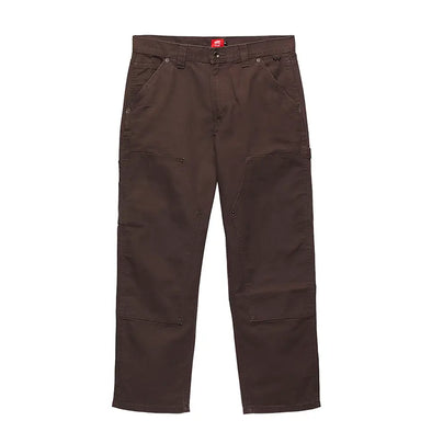 Vans x AVE Drill Chore Relaxed Carpenter Denim Pants - Chocolate