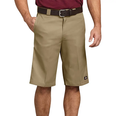 Dickies 13” Relaxed Fit Multi-Pocket Work Shorts - Khaki