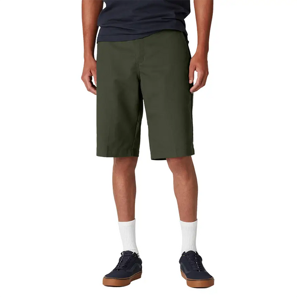 Pantalón corto Dickies Slim Fit Classic Work verde oliva