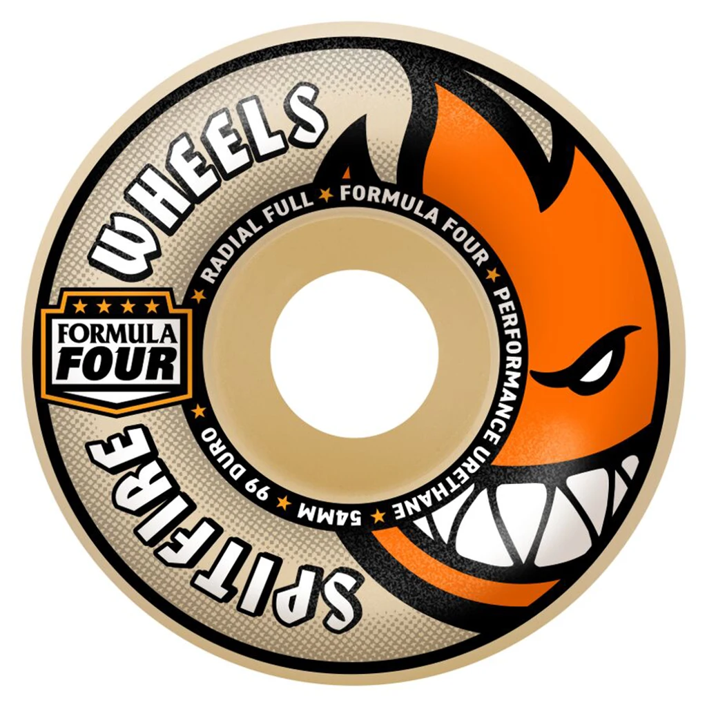 SPITFIRE フォーマル4 Radial Full 54mm99a Spitfire Formula Four Radial Full 99a Skateboard Wheels | No