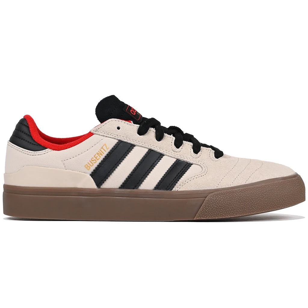 Adidas Skateboarding Busenitz Vulc II Shoe - Beige/Black  display picture 2
