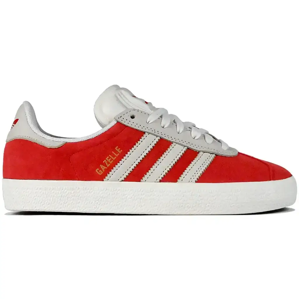 Red adidas gazelle trainers shop