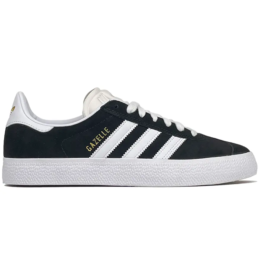 adidas Skateboarding Gazelle ADV Shoe - Core Black | No-Comply