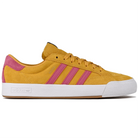 Preloved yellow adidas Skateboarding Nora Vasconcellos pro model unisex skateboard sneaker on a white background