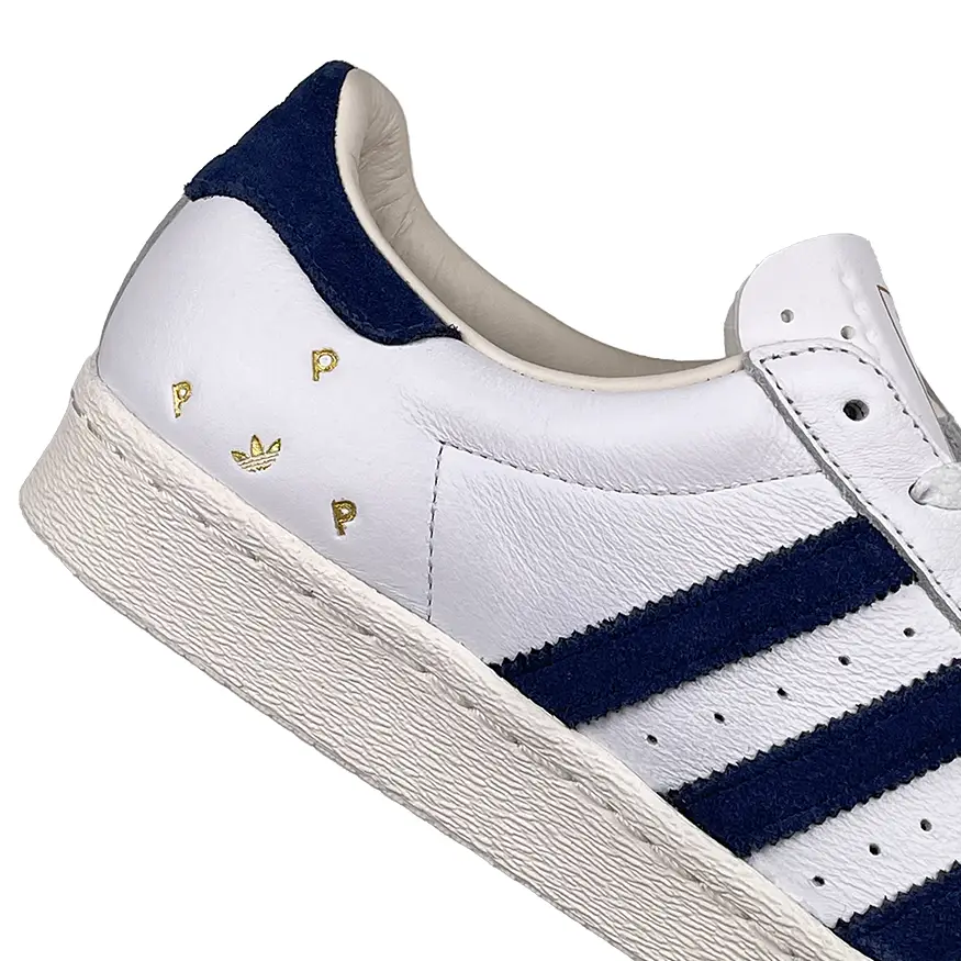 Adidas superstar white collegiate 2025 navy