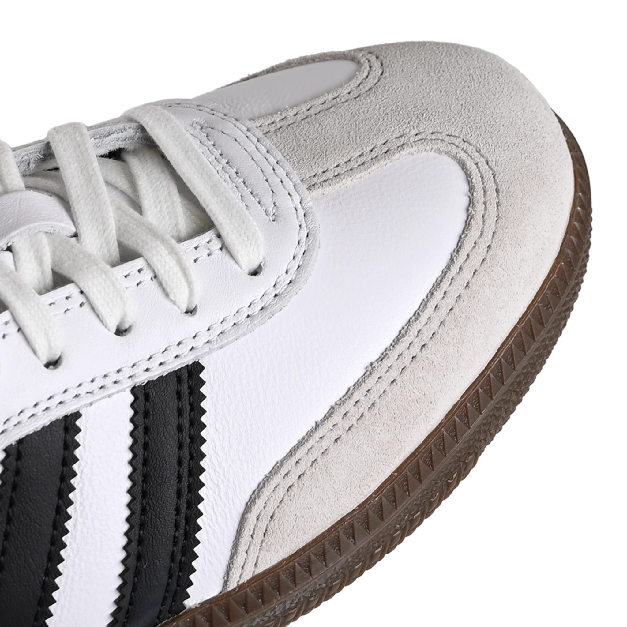 adidas Skateboarding Samba ADV Shoe - White Black | Skate Shoes