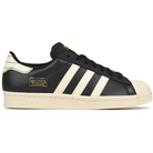 Core black adidas Skateboarding Superstar 80 ADV skateboard sneaker on a white background