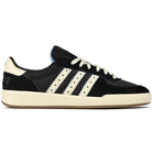 Core black and cream white adidas Skateboarding x Thrasher Magazine x Argentina Football Association Glenburn skateboard sneaker on a white background