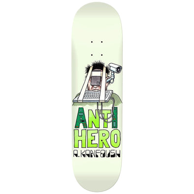 Anti Hero Skateboards Kanfoush Anti-Intelligence Deck 8.4