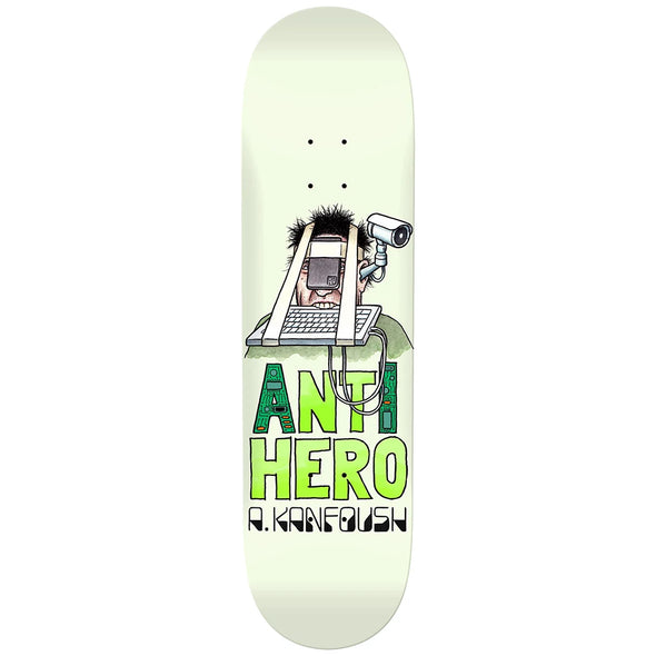 Anti Hero Skateboards Kanfoush Anti-Intelligence Deck 8.4