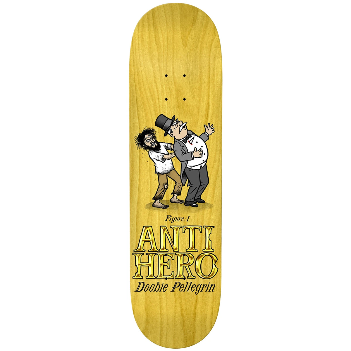 Anti Hero Skateboards Doobie Eat The Rich Deck 8.75 | No-Comply