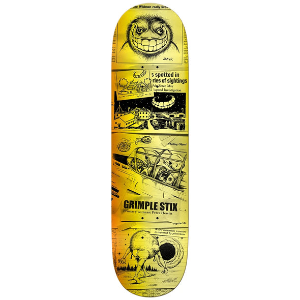 Anti Hero Skateboards Hewitt Grimple Sightings Deck 8.38