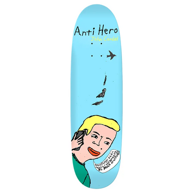 Anti Hero Skateboards Cardiel Pigeon Vision Deck 9.18