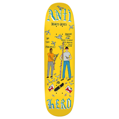 Anti Hero Skateboards Raney Pigeon Vision Deck 8.63