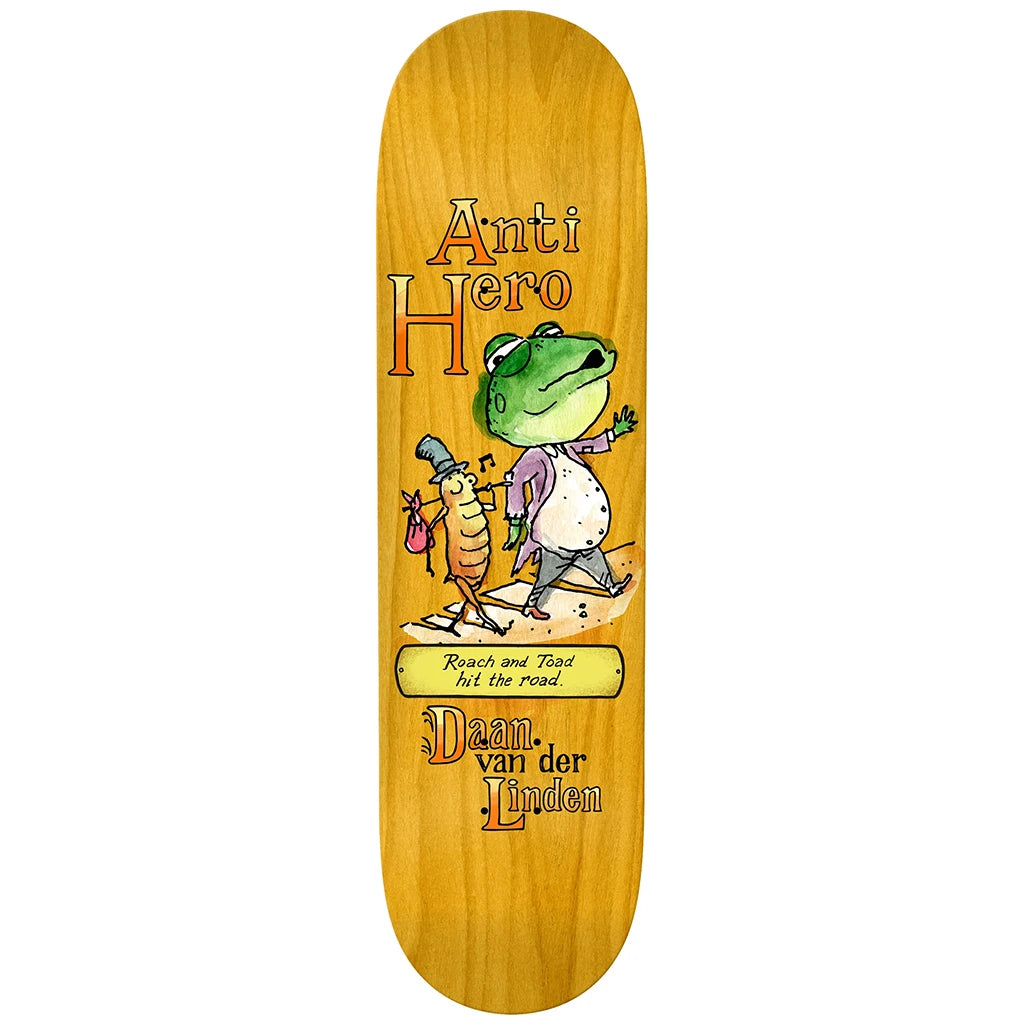 Anti Hero Skateboards Daan Roach And Toad Deck 8.28