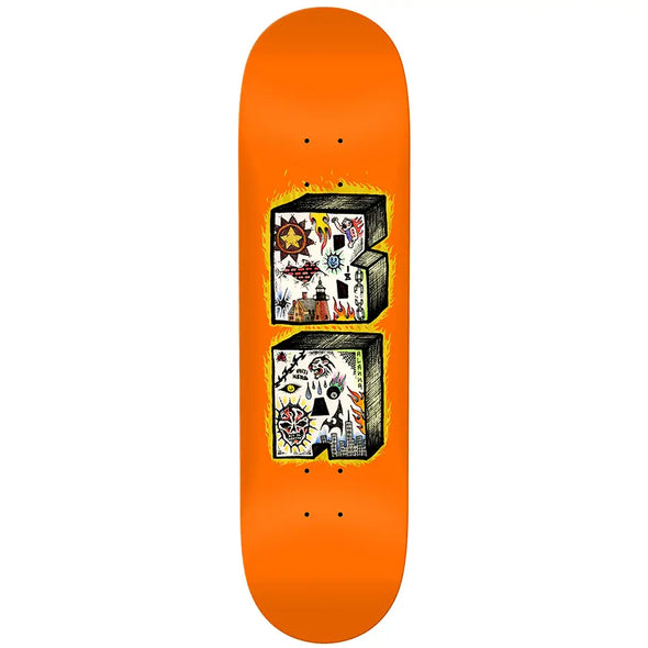 Anti Hero Skateboards BA Stacked Deck 8.75