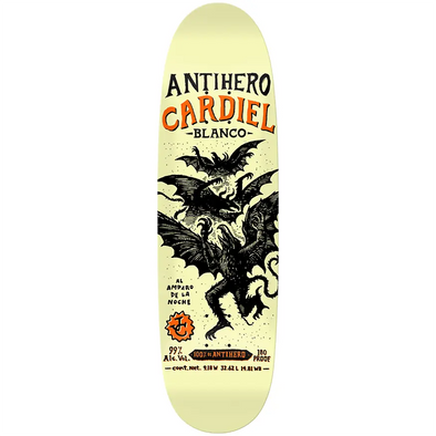 Anti Hero Skateboards Cardiel Carnales Deck 9.18