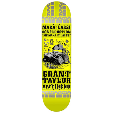 Anti Hero Skateboards Grant Makalassi Construction Deck 8.38